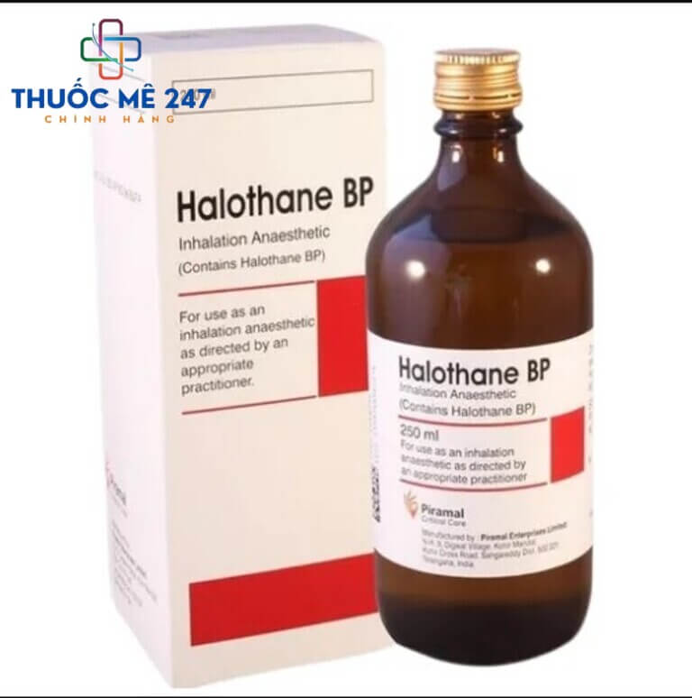Thuốc mê Halothane dạng lỏng