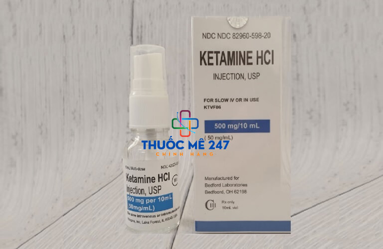 lưu ý khi dùng thuốc mê Ketamine HCL