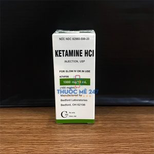 Review thuốc mê Ketamine HCL dạng bột không mùi mạnh nhất