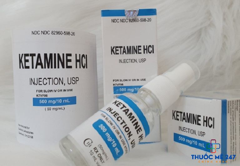 Thuốc mê Ketamin HCL dạng xịt
