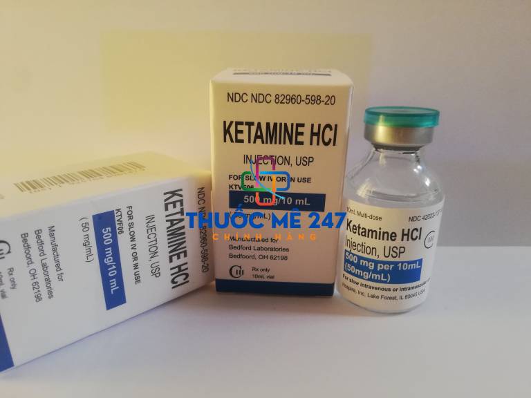 Thuốc mê dạng nước Ketamine HCL
