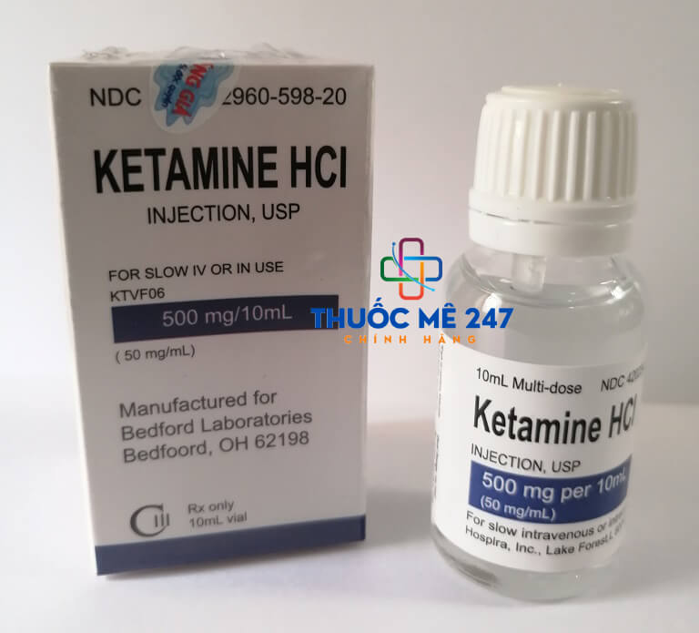 Thuốc mê Ketamine HCL dạng nước